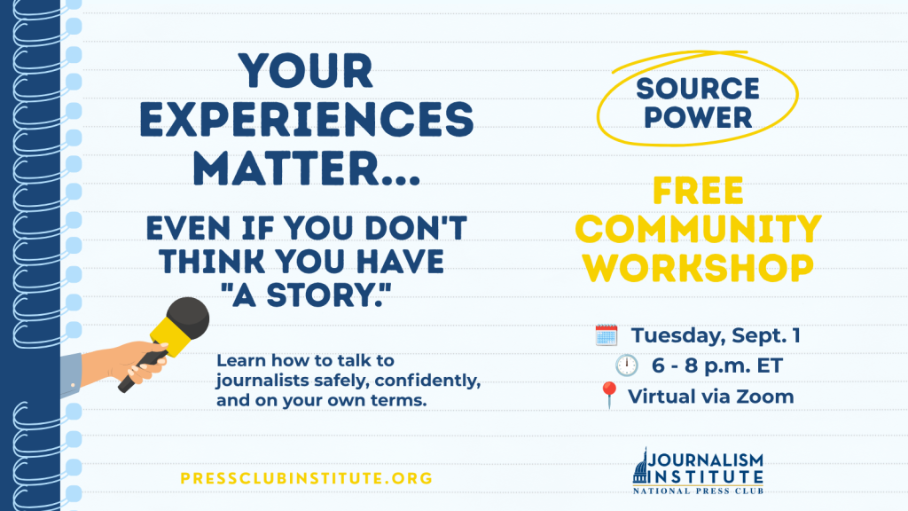 Source Power free community workshop